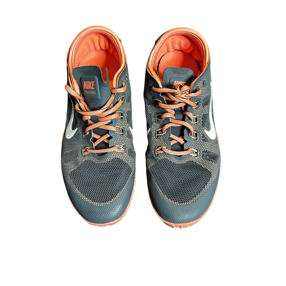 Nike training women gray low top mesh sneakers size 7.5